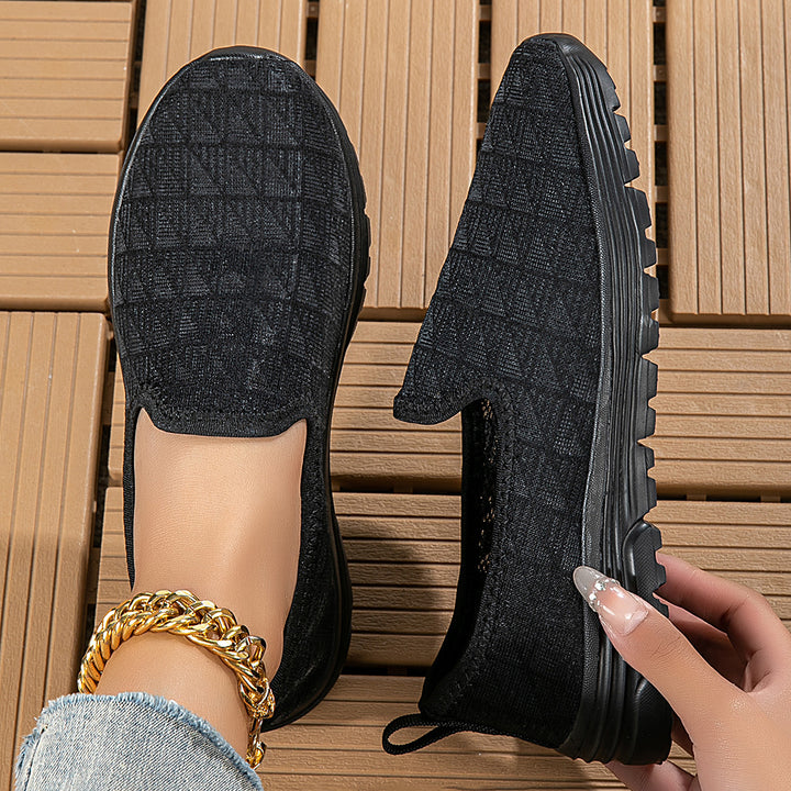 Dame Slip-On sportsko med åndbart tekstil-overmateriale Stilla
