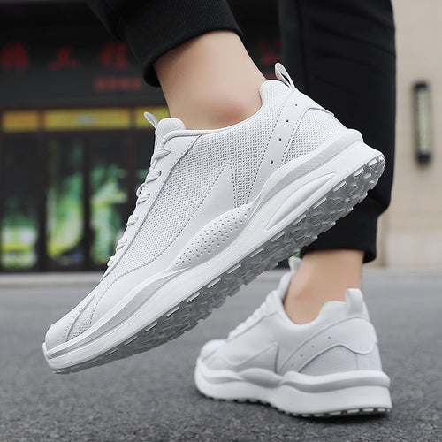 Herrer nan urban komfort sneakers med luftkanal dæmpning og skridsikker profil sål Skovae