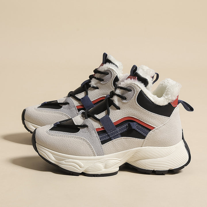 Dame High-Top Sneakers med blødt for og skridsikker sål Stilla