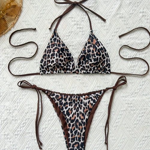 Femme Triangle Bikini Sæt Stilla
