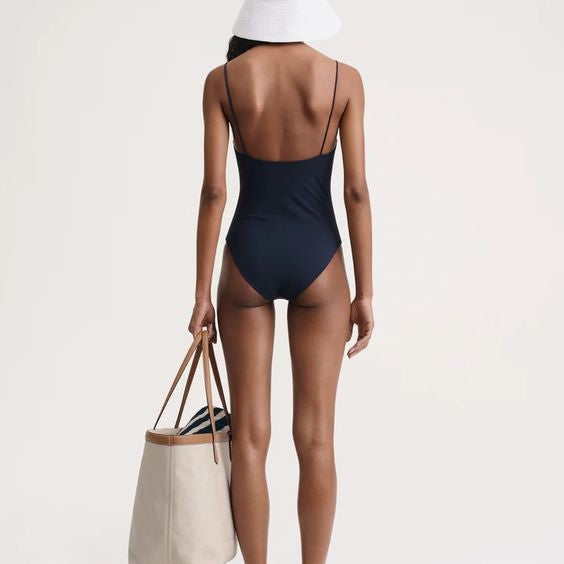 Dame Moderne High-Cut Badedragt Skovae