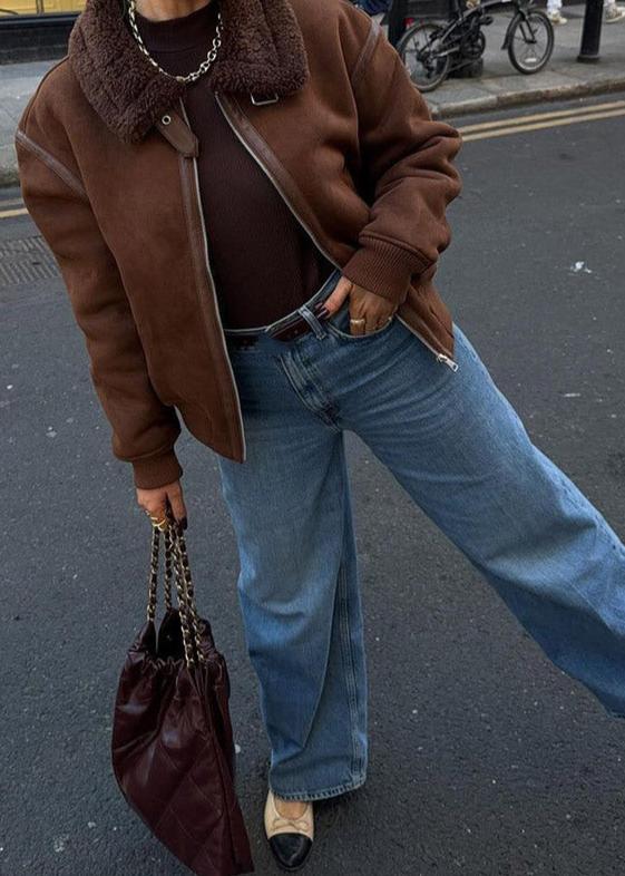Stilla | Pilotjakke af uld