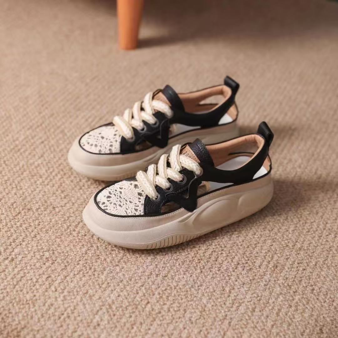 Dame Sneakers med luftig tå og behagelig sål Stilla