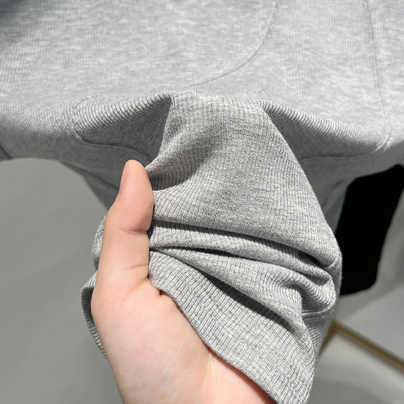 Dame figursyet T-shirt med struktureret materiale og elegant rund halsudskæring Stilla