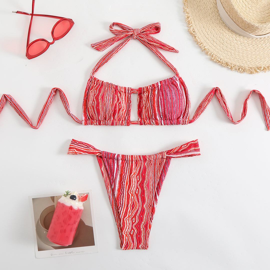Kvinder Cut-Out Design Bikini Sæt Stilla