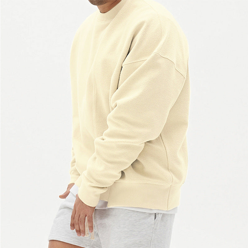 Herre Komfortabel Sweatshirt med moderne snit og høj krave Stilla