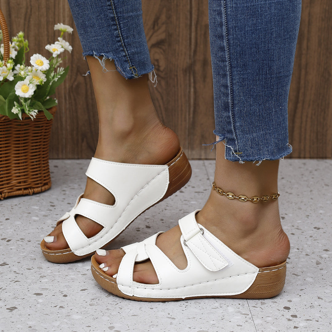 Dame Komfortable Tåskiller-Sandaler med ergonomisk Sål og modne Udsnit Stilla
