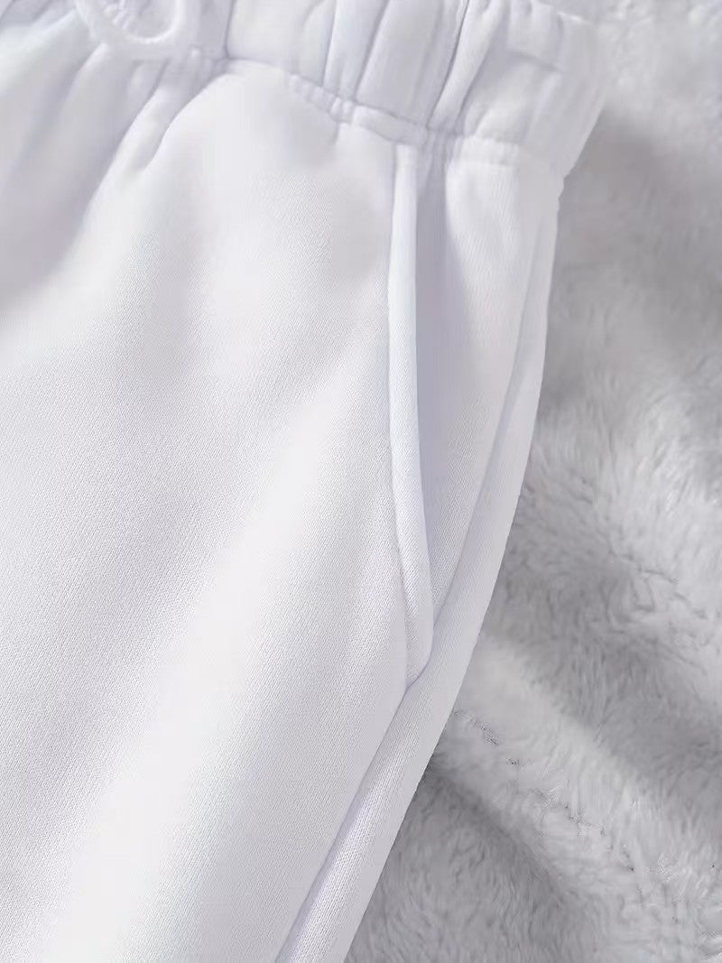 Damer Sporty Sweatpants med elastisk talje og sidelommer Stilla