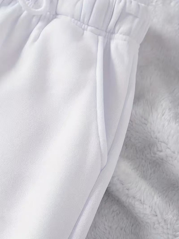 Damer Sporty Sweatpants med elastisk talje og sidelommer Stilla