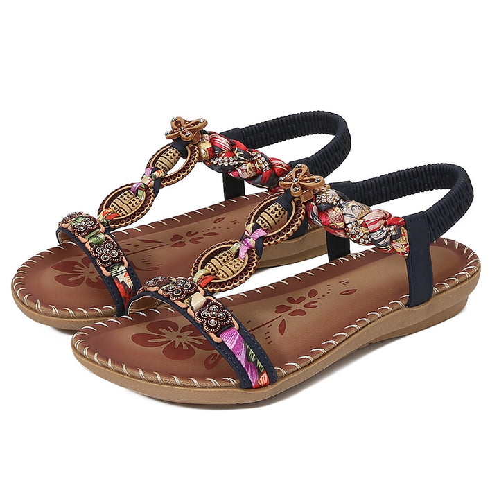 Dame sandaler med pyntet rem Stilla