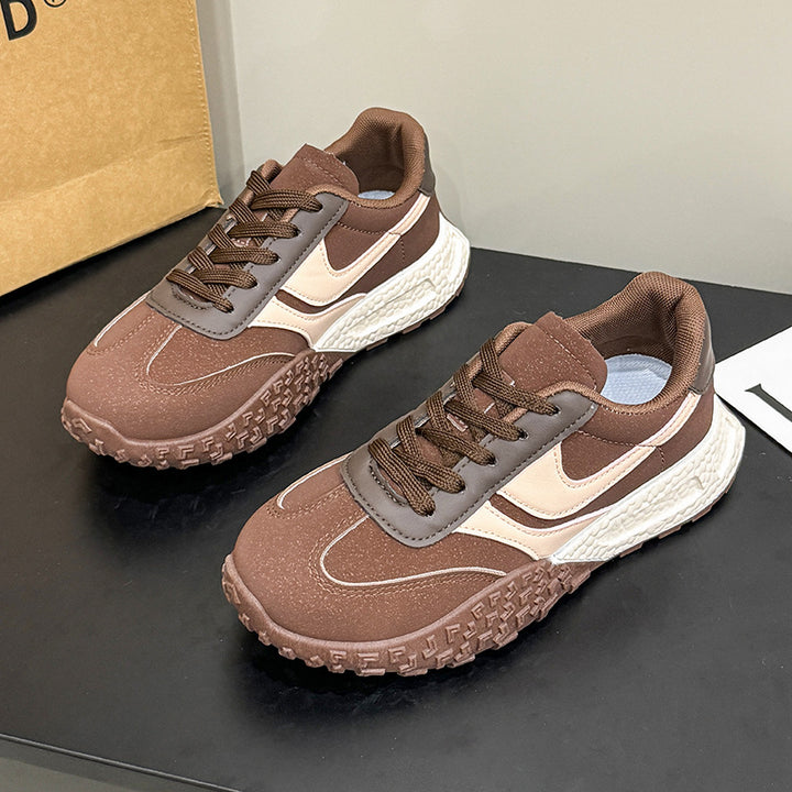 Dame Sporty Sneakers med støddæmpende sålprofil og robust overdel Stilla