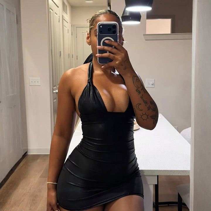 Damen Glamouröses Minikleid Skovae