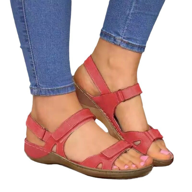 Dame Behagelige Riemensandaletter med ergonomisk Sål Stilla