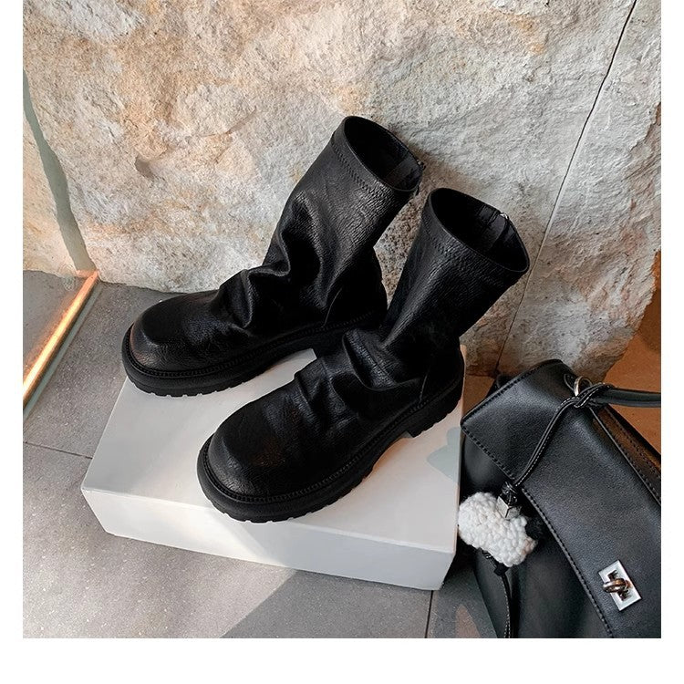 Dame støvler med moderne stretch-design og robust sål Stilla