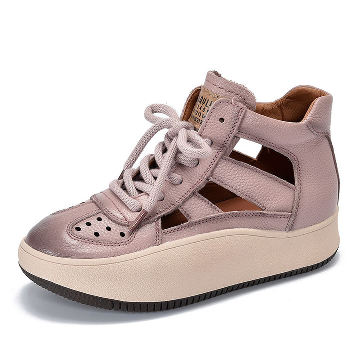 Damer mode High-Top sneakers med åndbart overmateriale og nutidigt design Stilla