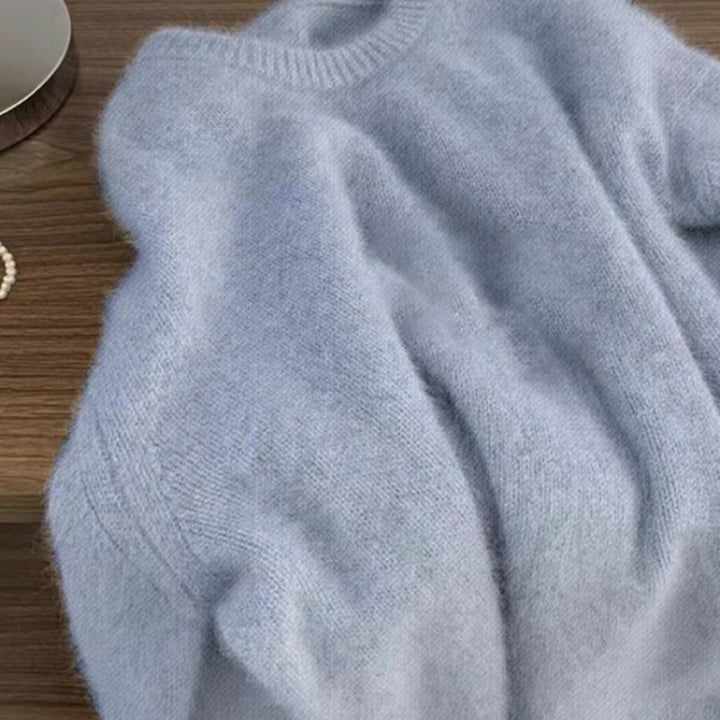 Damer Cozy Sweater lavet af fin strikblanding Stilla
