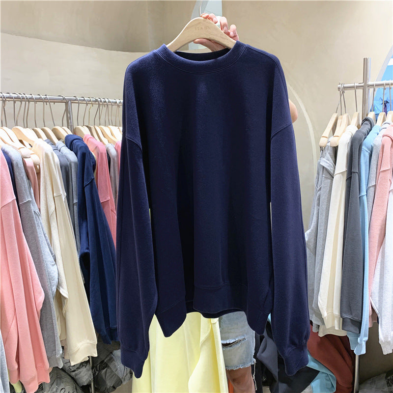 Dame Oversized Relaxed Fit Fleece Sweatshirt Stilla