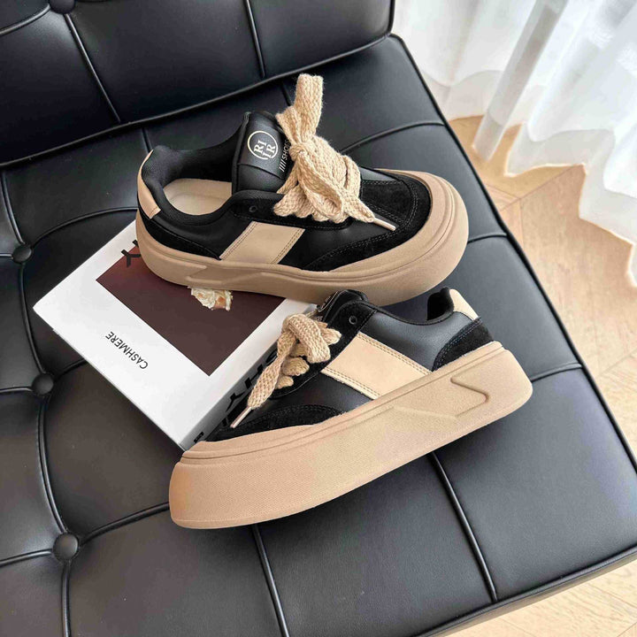 Dame Chunky Sneakers med blød sål og høj komfort Stilla
