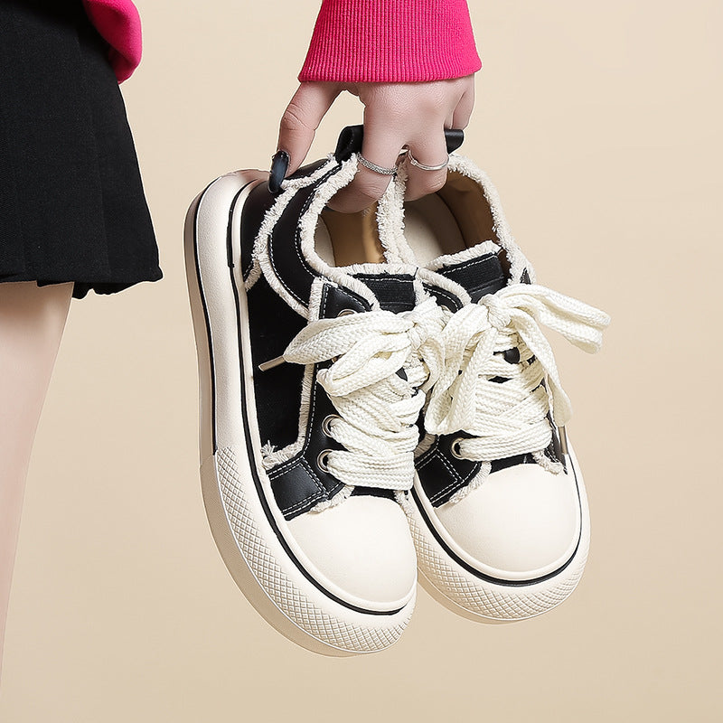 Dame fritidssneakers med blødt indlæg og robust design Stilla