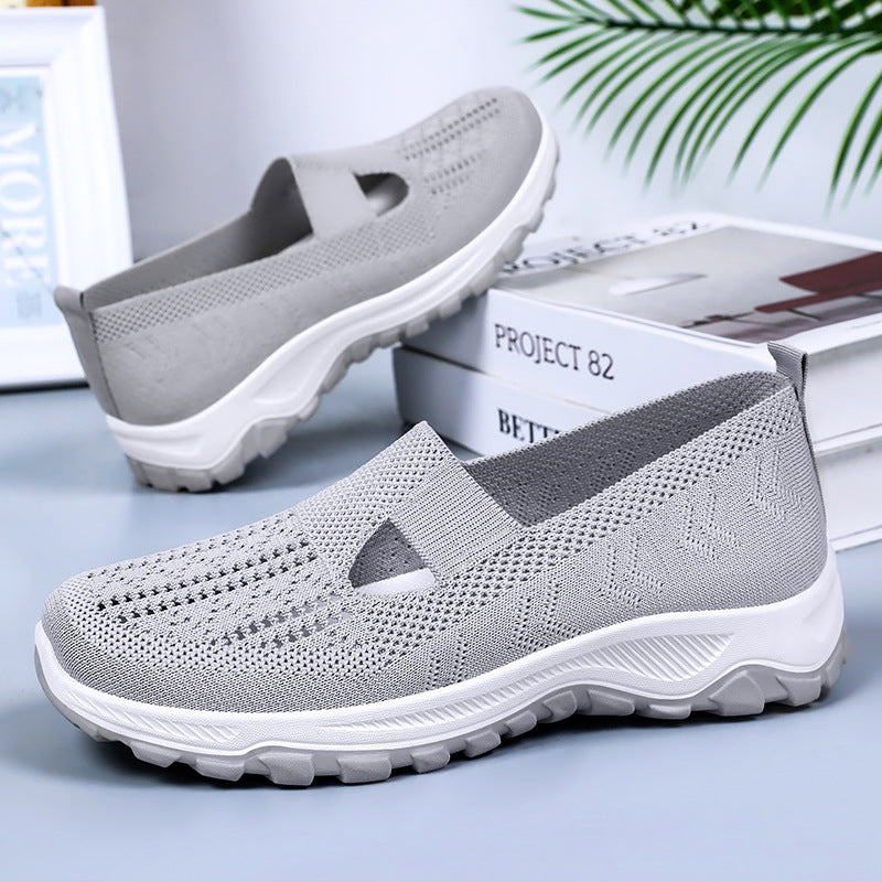 Dame Slip-On Fritidssko med åndbar overfladestruktur og skridsikker sål Stilla