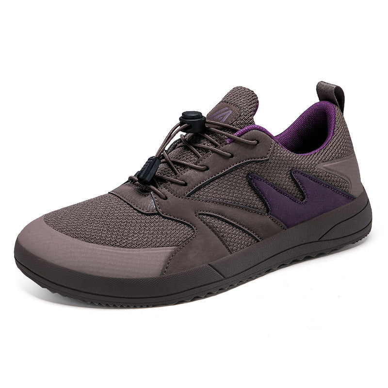 Unisex nan åndbare allround sneakers med hurtigt lukning og stødabsorberende skumsål Skovae