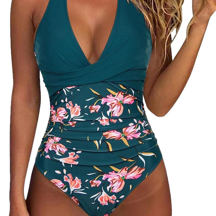 Dame Floral Design Badedragt Stilla