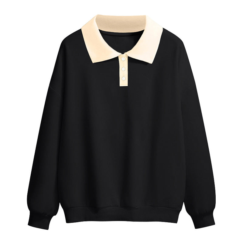 Dame Stilfuld Krave sweater med knapdetaljer Stilla