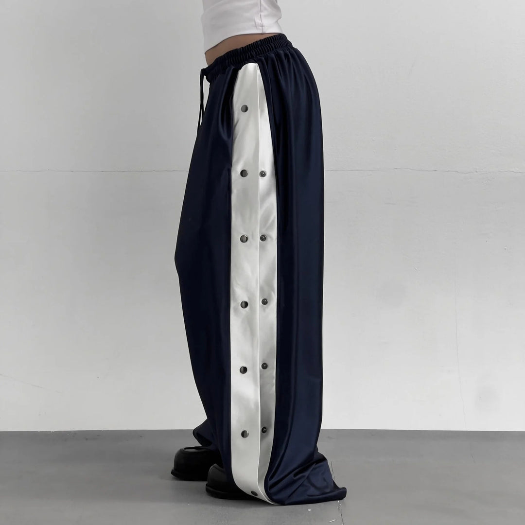 Damer Sporty Snap Button Bukser Skovae