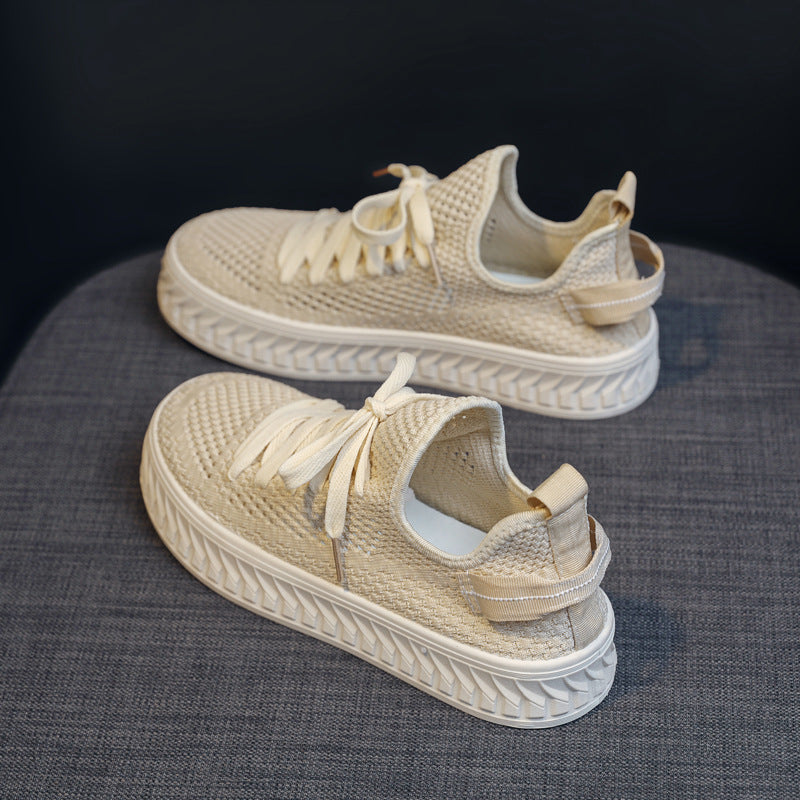 Dame Sporty Sneakers med åndbar netoverflade og støddæmpende sål Stilla