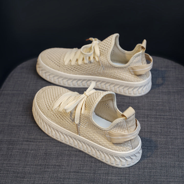 Dame Sporty Sneakers med åndbar netoverflade og støddæmpende sål Stilla