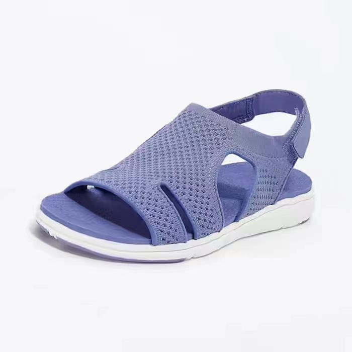 Dame Bequeme Sandaler med fleksibelt remdesign og åndbart overmateriale Stilla
