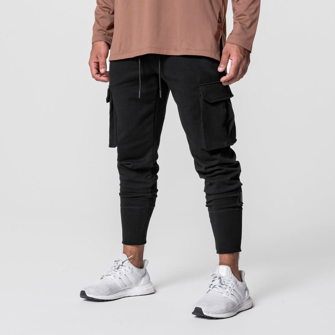 Dame Praktisk Cargo-Joggingbukser med elastisk talje og sidelommer Stilla