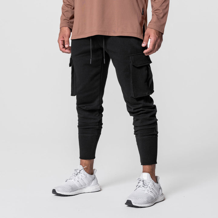 Dame Praktisk Cargo-Joggingbukser med elastisk talje og sidelommer Stilla
