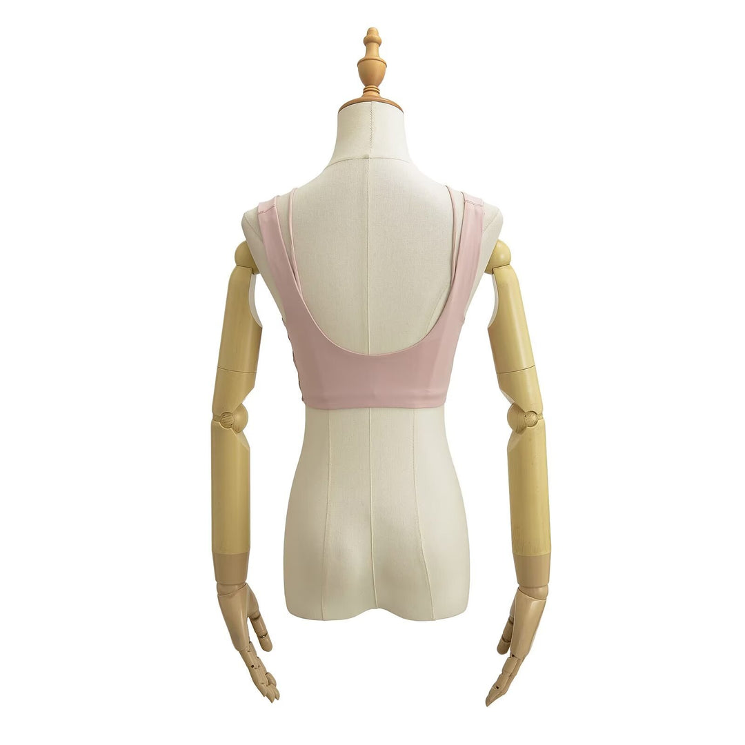 Dame Sport-Bustier med justerbare stropper og elegant rygparti Stilla