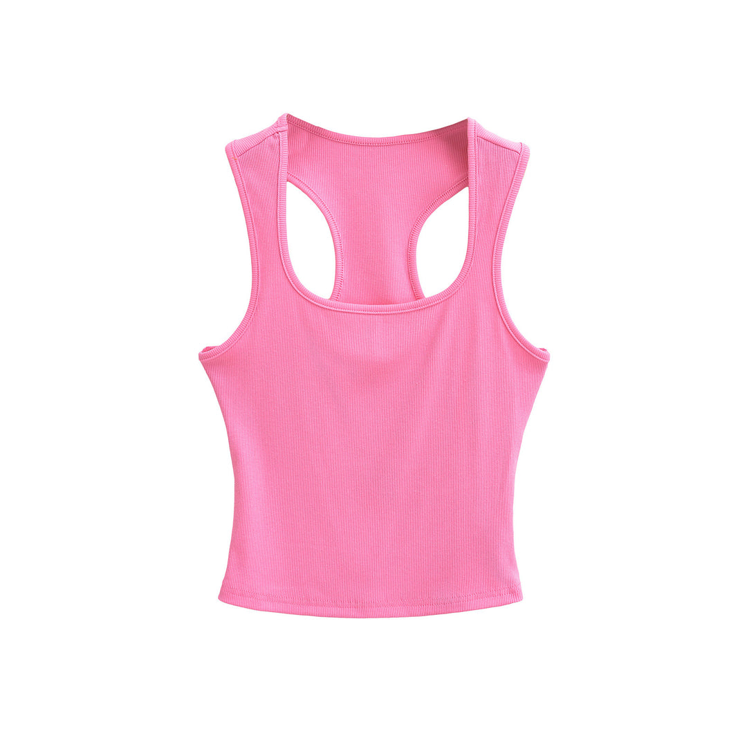 Dame Sporty Racerback-top i åndbart materiale med fugtregulerende egenskaber Stilla