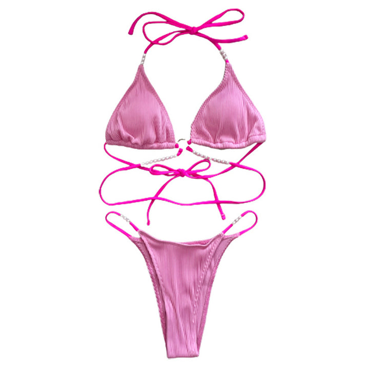 Dame Justerbar Trekant-Cut Bikini-Sæt Stilla