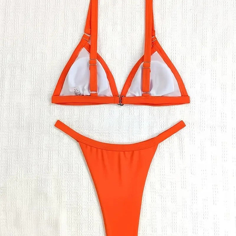 Dame Justerbar Trekant-Bikini-Sæt Stilla 1750839219