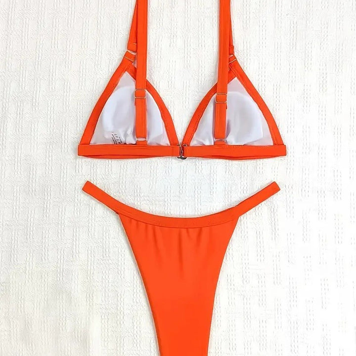 Dame Justerbar Trekant-Bikini-Sæt Stilla 1750839219