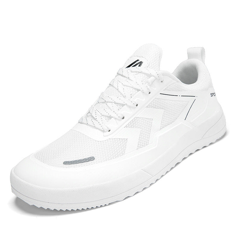 Unisex nan urbane åndbar mesh-sneakers med savtakket greb sål og polstret indgang Skovae