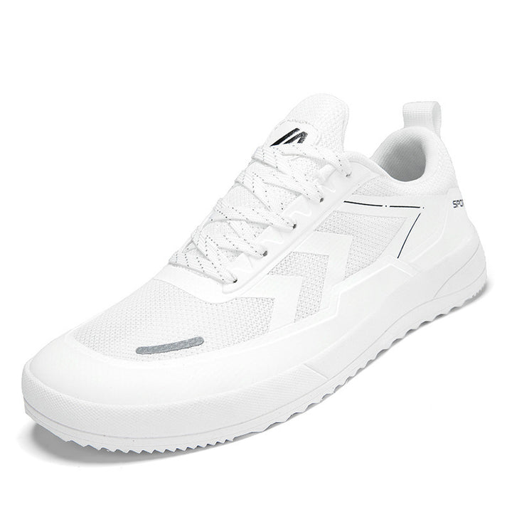 Unisex nan urbane åndbar mesh-sneakers med savtakket greb sål og polstret indgang Skovae