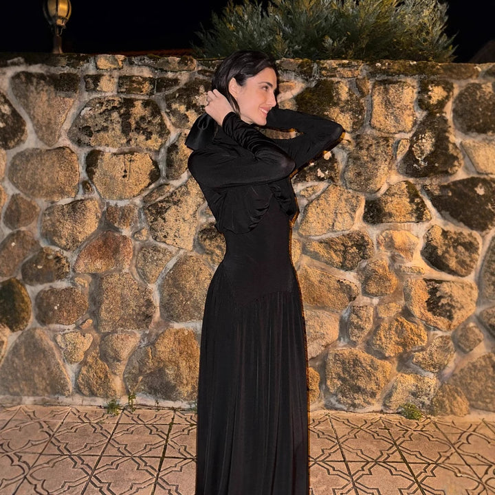 Dame Maxi-nederdel med voluminøst design og elegant silhuet Stilla