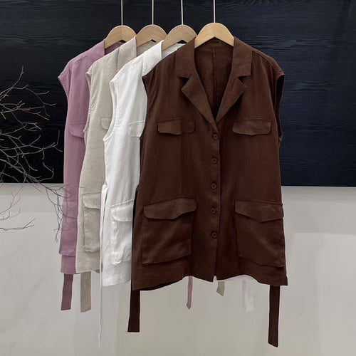 Femme Utility-vest med lommer Stilla