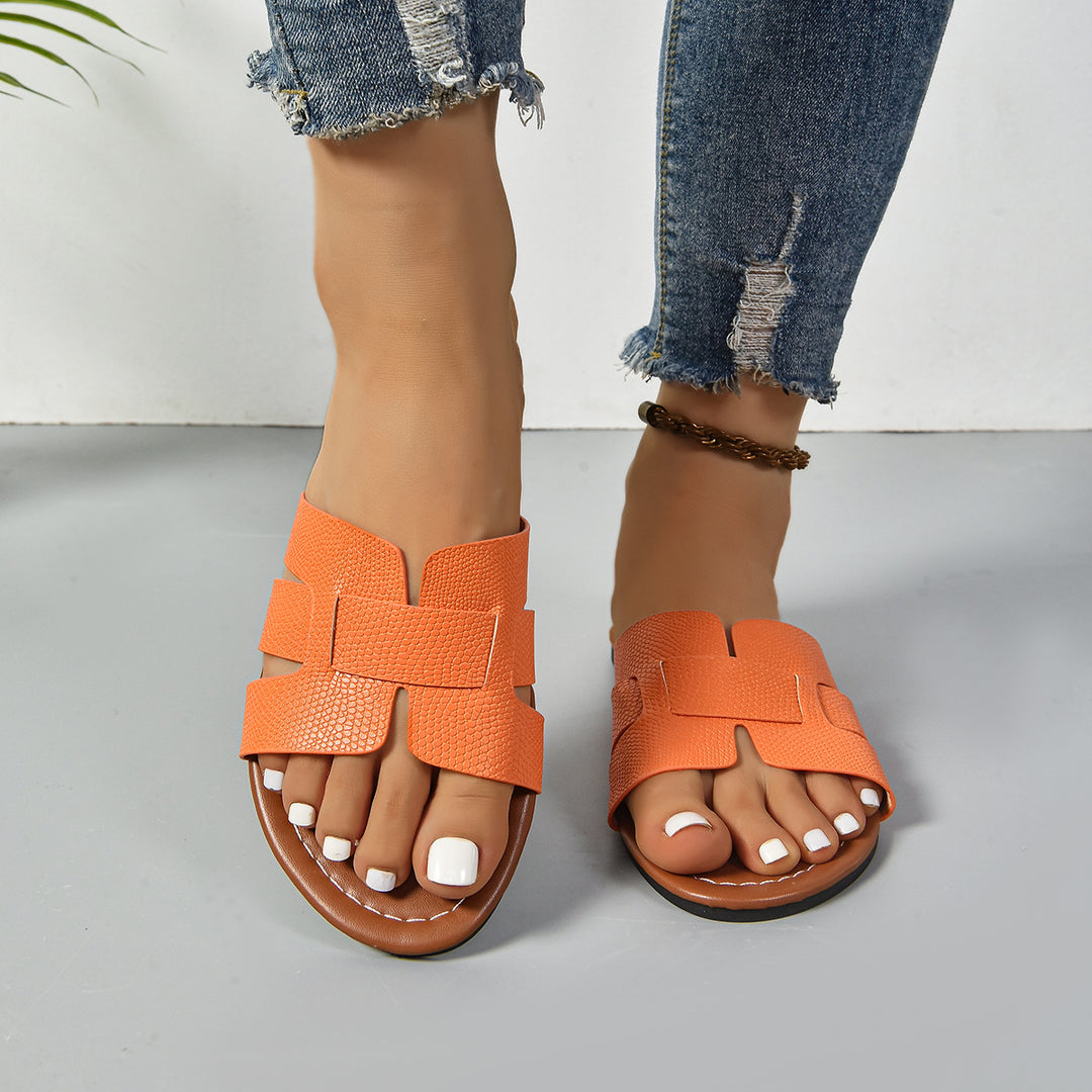 Dame Rem-sandaler i moderne design med komfortabel fodseng Stilla
