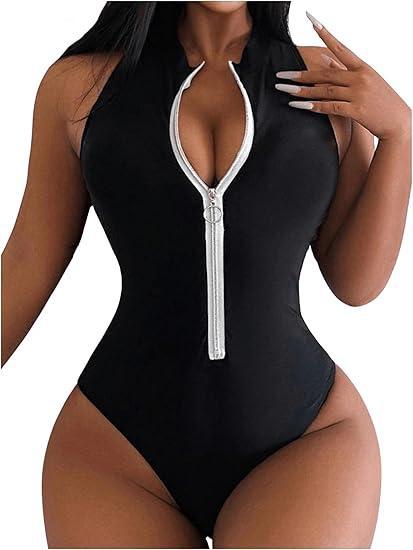Dame Sporty Neckholder Badedragt Stilla