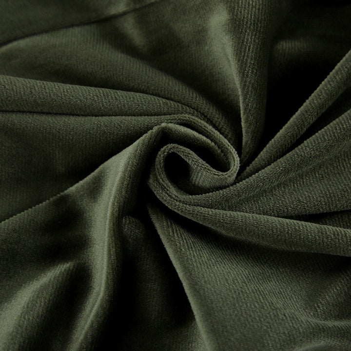 Dame lounge sæt i blødt velour med hætte og elastisk bånd Stilla