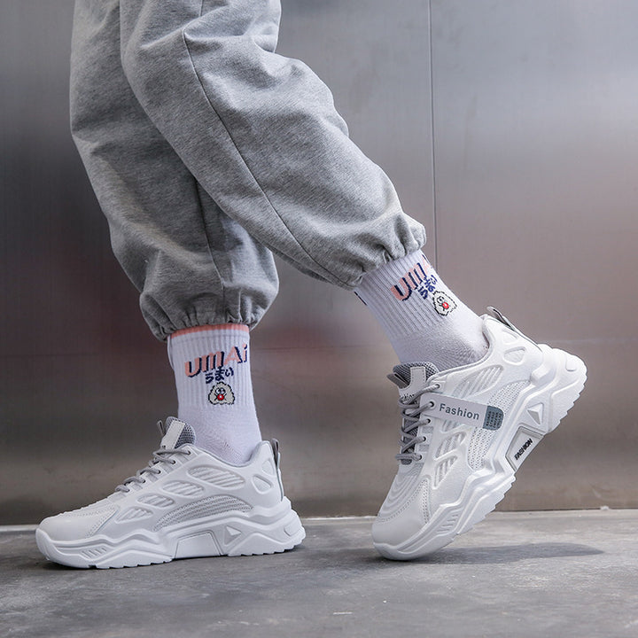 Dame mode sneakers med høj bærekomfort og åndbart overmateriale Stilla