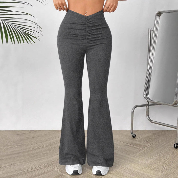 Dame Højtaljede Bootcut Bukser Stilla