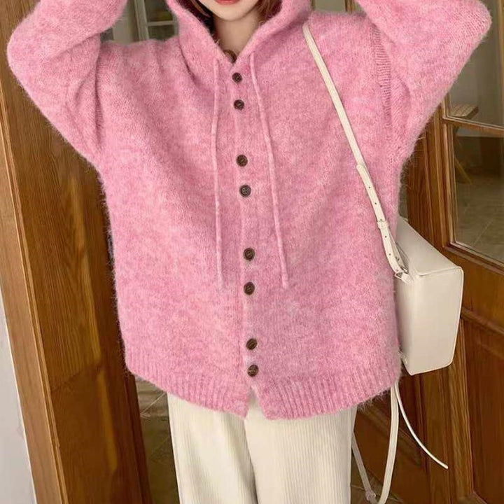 Kvinders hyggelige oversized strikket sweater Stilla