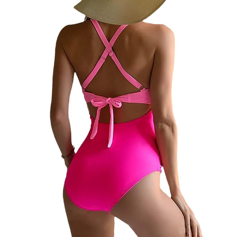 Dame Sexy Cut-Out Badedragt Skovae