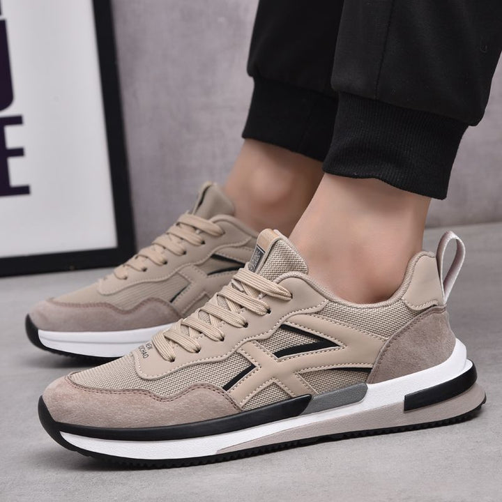 Herrer Sporty Sneakers med stødabsorberende design og åndbart overmateriale Stilla
